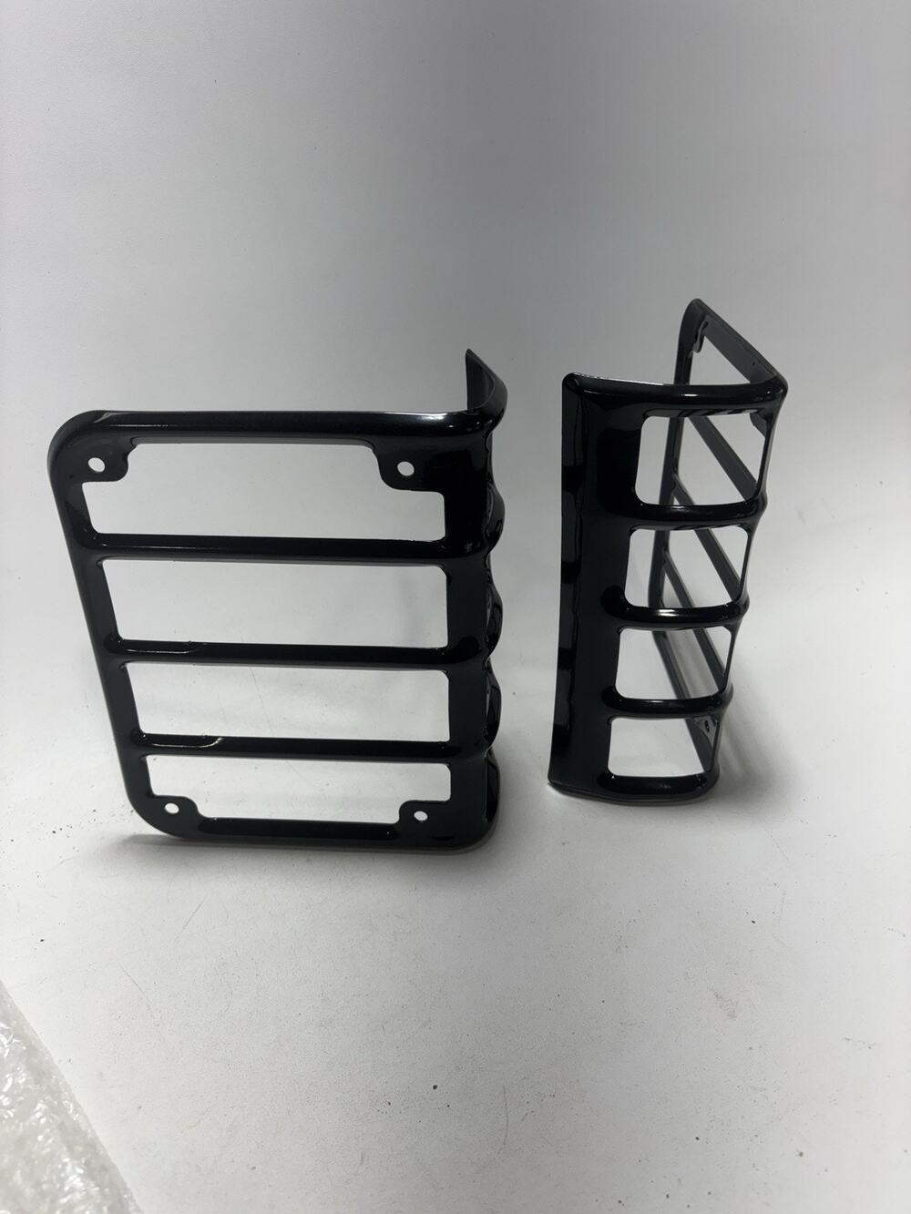 Jeep Wrangler JK Tail Light Guards Black Steel 07-18 JK Set Pair